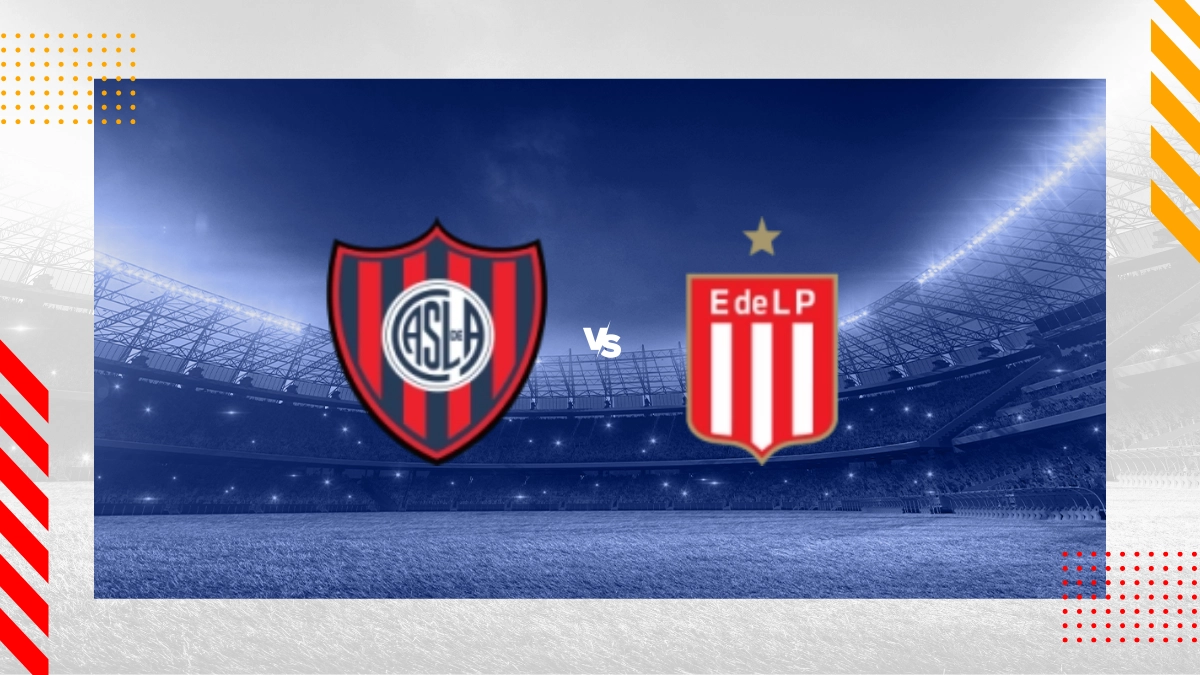 Pronóstico CA San Lorenzo De Almagro vs Estudiantes de La Plata