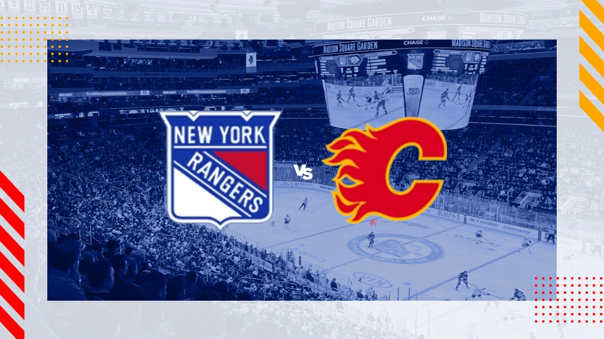New York Rangers vs Calgary Flames Prediction