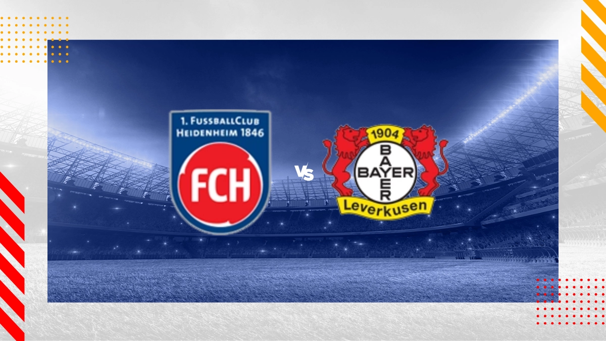 Pronostic Heidenheim vs Bayer Leverkusen