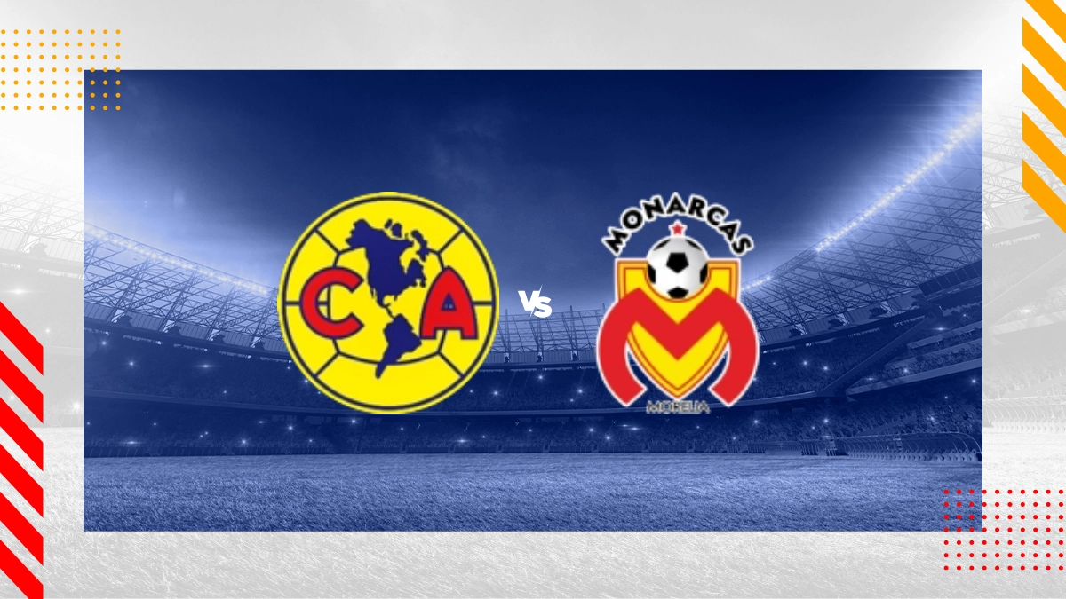 Pronóstico CLUB AMERICA vs MONARCAS MORELIA