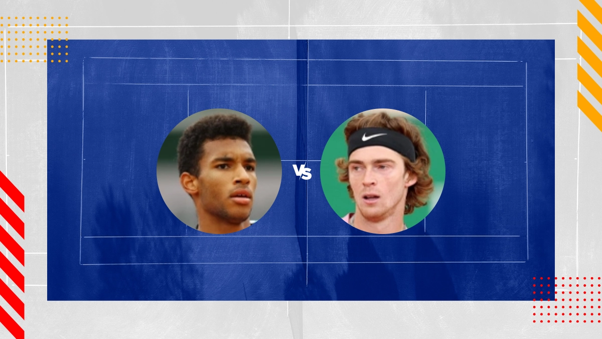 Pronóstico Felix Auger Aliassime vs Andrey Rublev