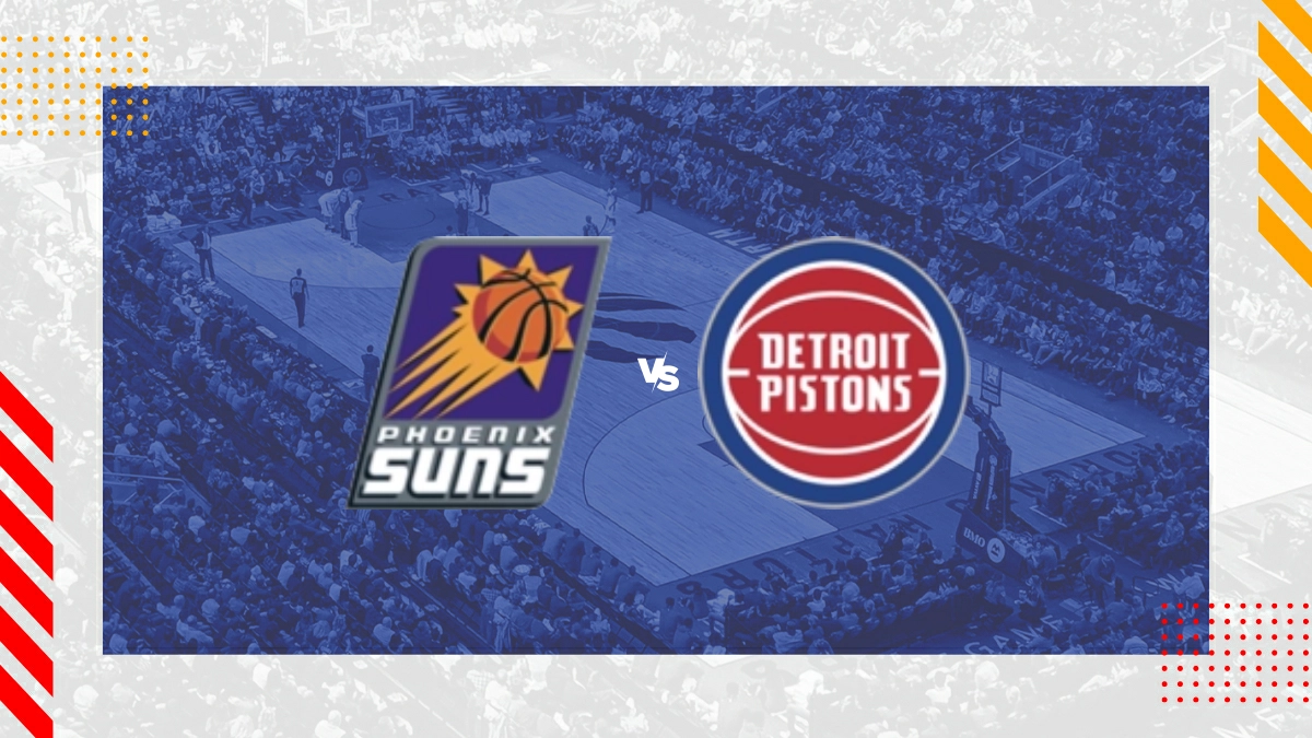 Pronóstico Phoenix Suns vs Detroit Pistons