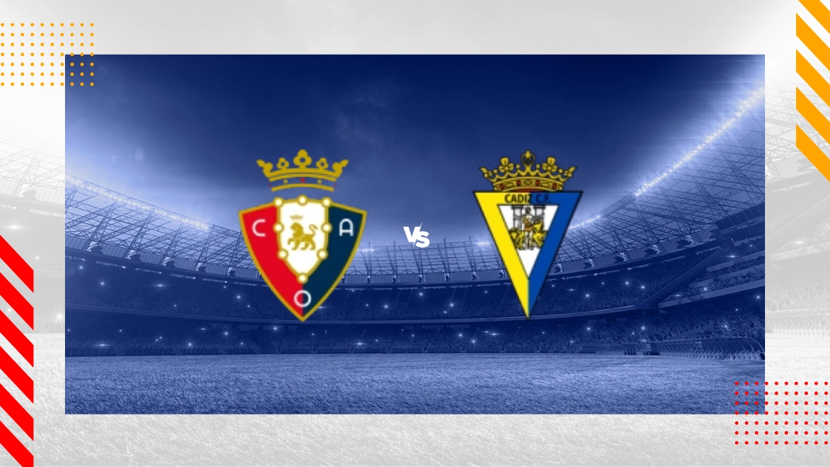 Pronostic CA Osasuna vs Cadix