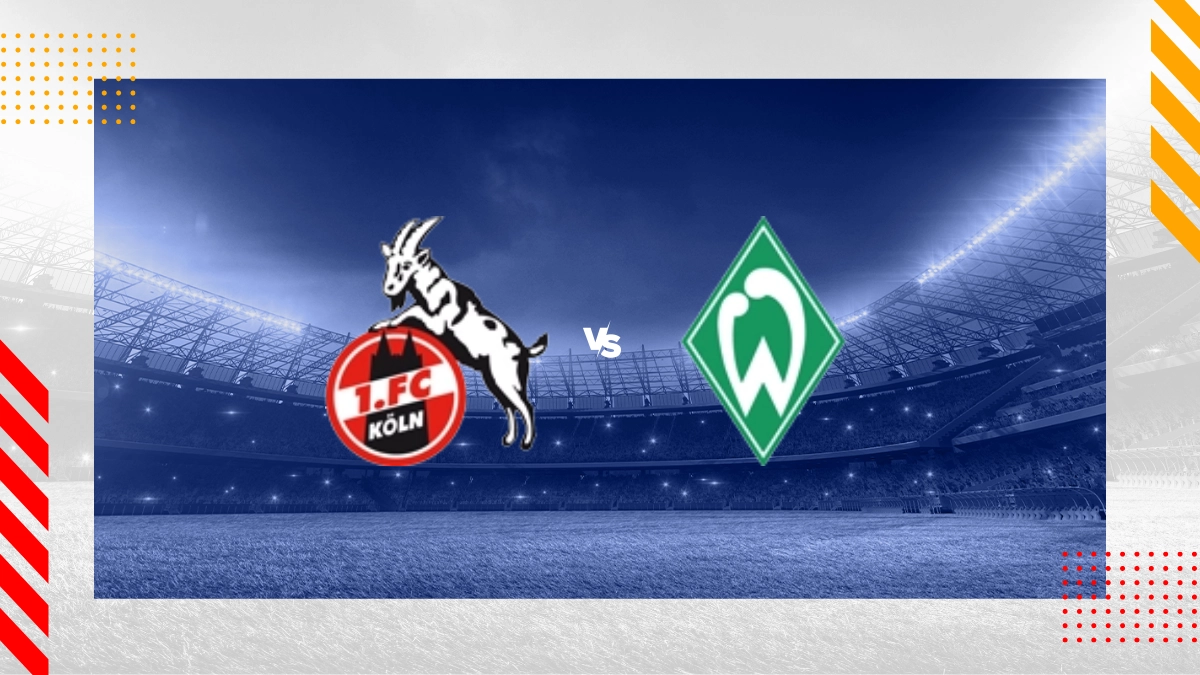 Pronóstico 1. FC Colonia vs Werder Bremen