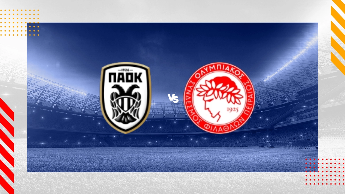 Prognóstico PAOK Salónica vs Olympiacos