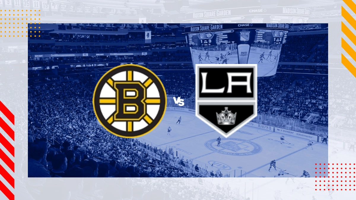 Boston Bruins vs Los Angeles Kings Prediction