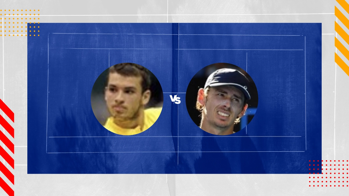 Grigor Dimitrov vs Alex De Minaur Prediction