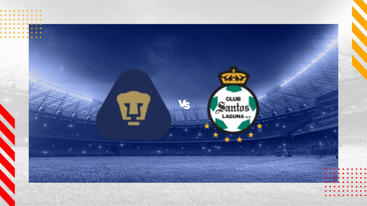 Pronóstico Pumas UNAM vs Club Santos Laguna