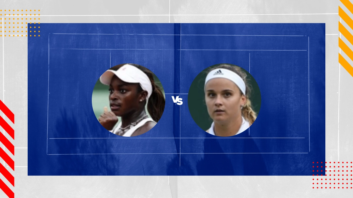 Sloane Stephens vs Clara Burel Prediction