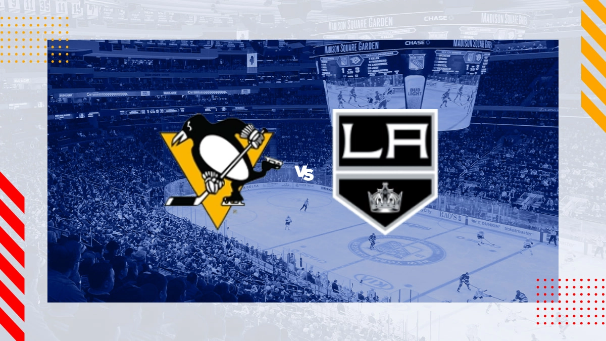 Pittsburgh Penguins vs Los Angeles Kings Prediction