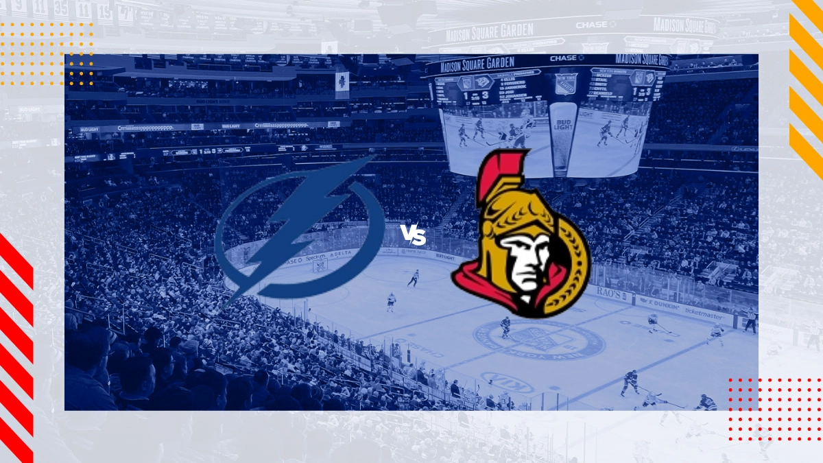 Tampa Bay Lightning vs Ottawa Senators Prediction