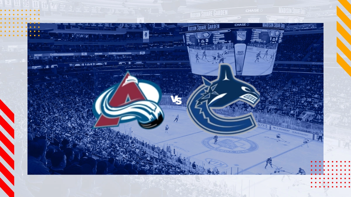 Colorado Avalanche vs Vancouver Canucks Prediction