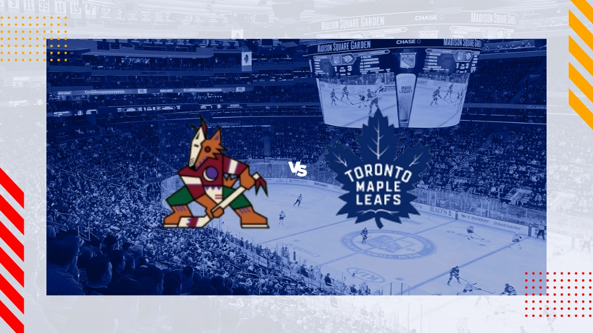 Pronóstico Arizona Coyotes vs Toronto Maple Leafs