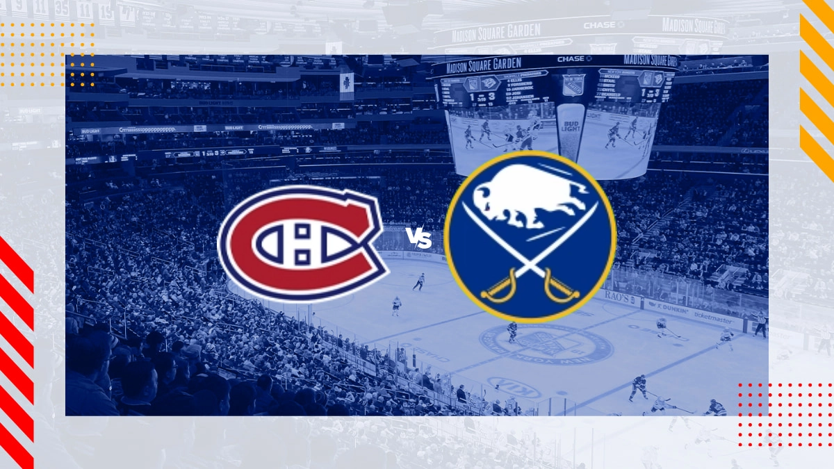 Montreal Canadiens vs Buffalo Sabres Prediction