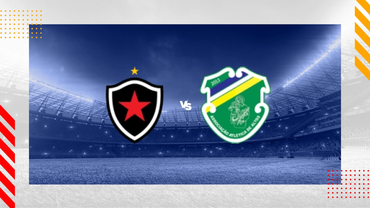 Palpite Botafogo FC PB vs AA Altos PI