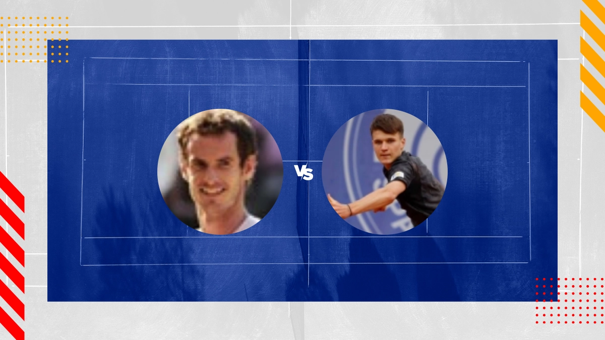 Pronóstico Andy Murray vs Jakub Mensik