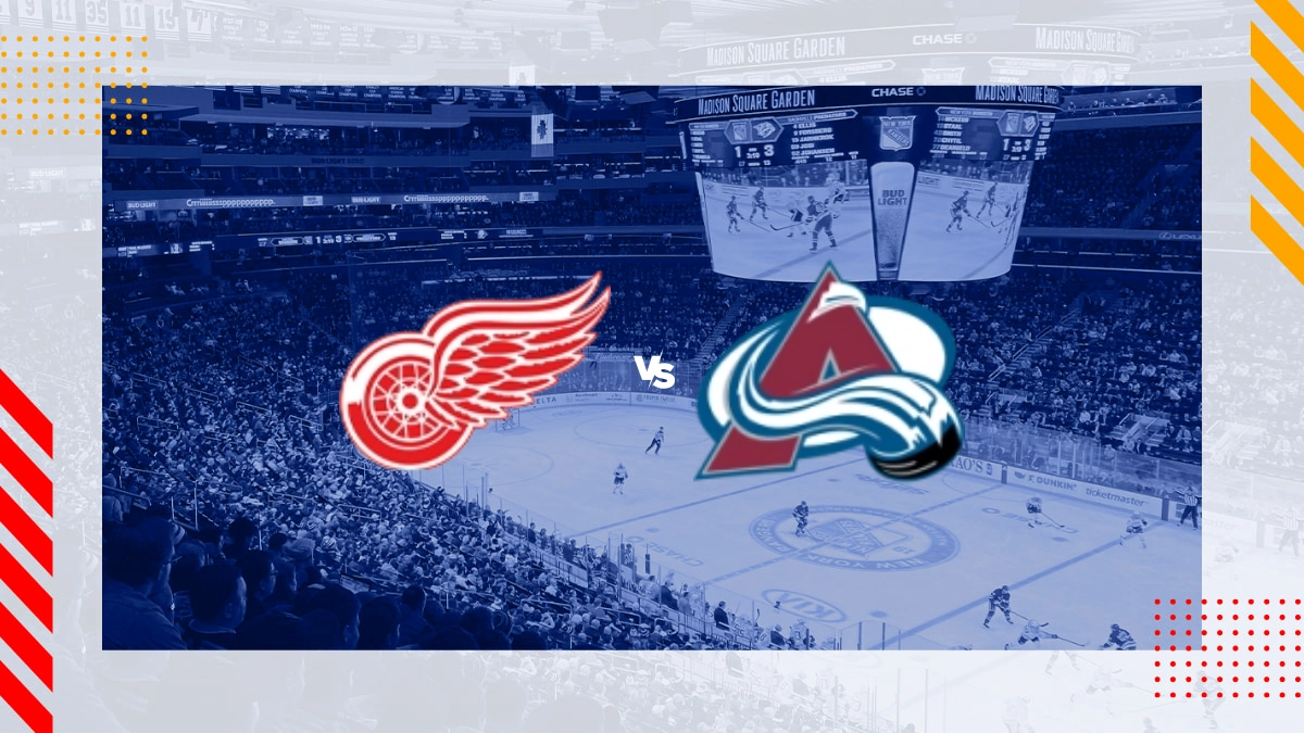 Detroit Red Wings vs Colorado Avalanche Prediction