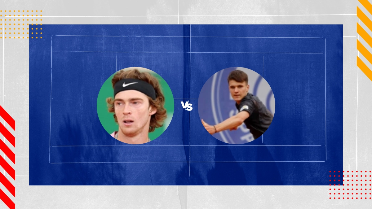 Pronóstico Andrey Rublev vs Jakub Mensik