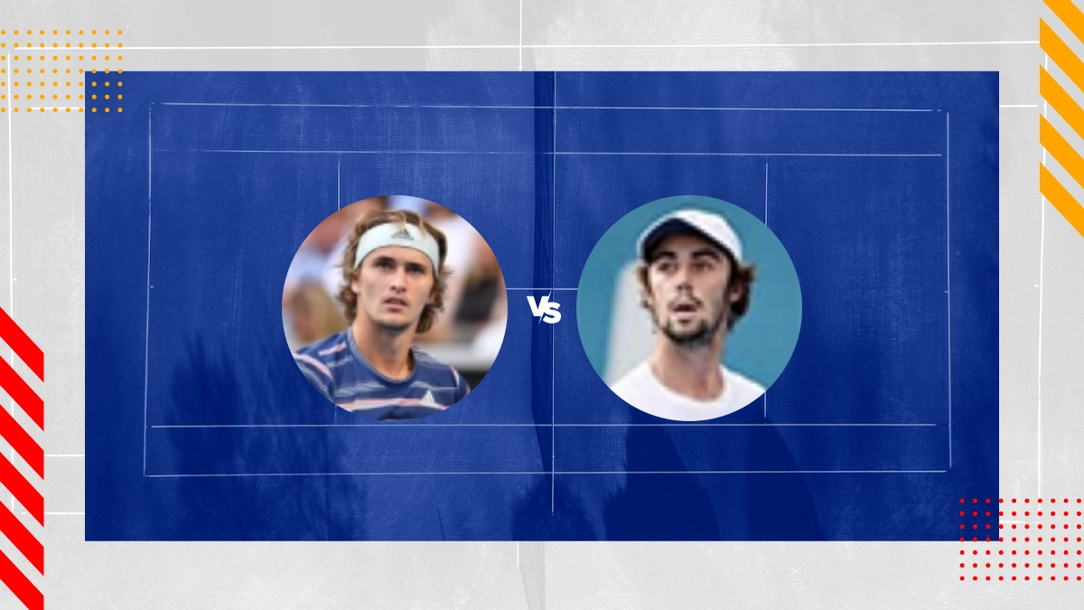 Alexander Zverev vs Jordan Thompson Prediction