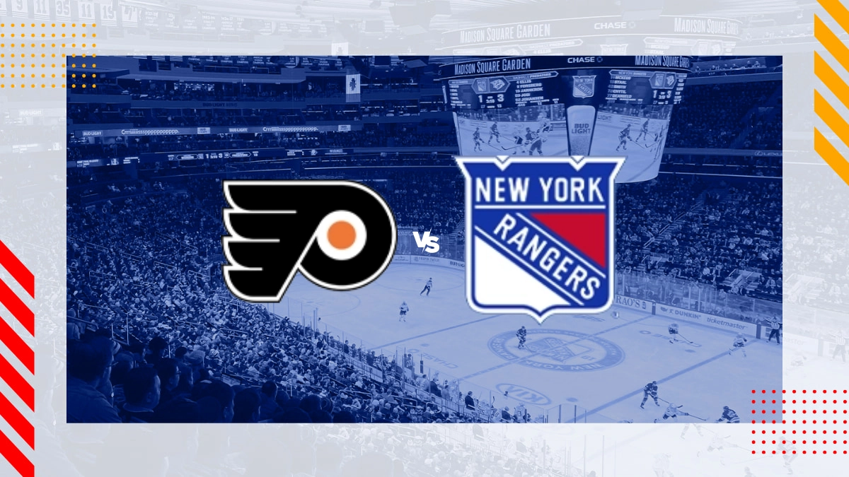 Pronóstico Philadelphia Flyers vs New York Rangers