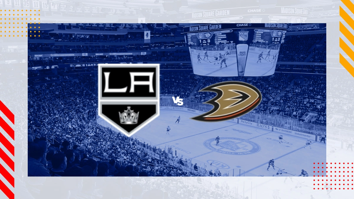 Los Angeles Kings vs Anaheim Ducks Prediction