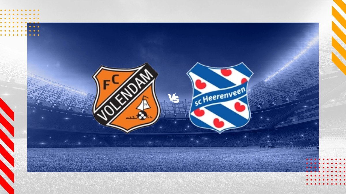 Voorspelling FC Volendam vs SC Heerenveen