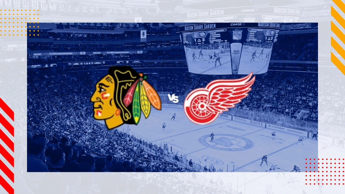 Chicago Blackhawks vs Detroit Red Wings Prediction