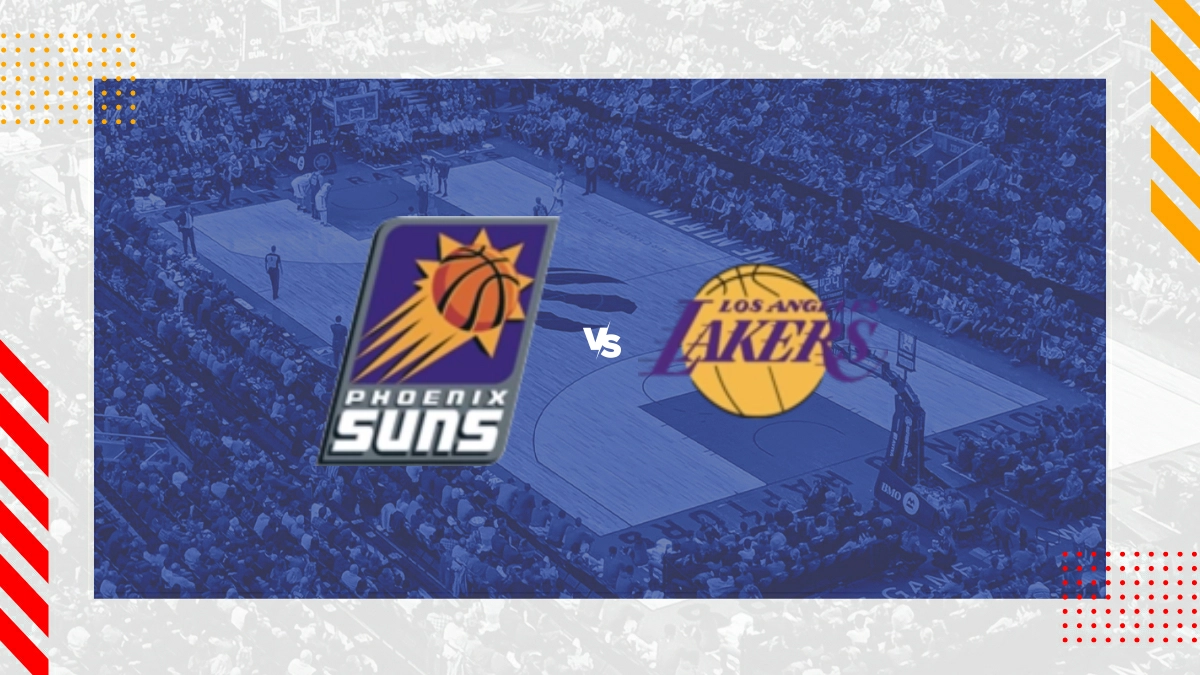Pronostic Phoenix Suns vs Los Angeles Lakers