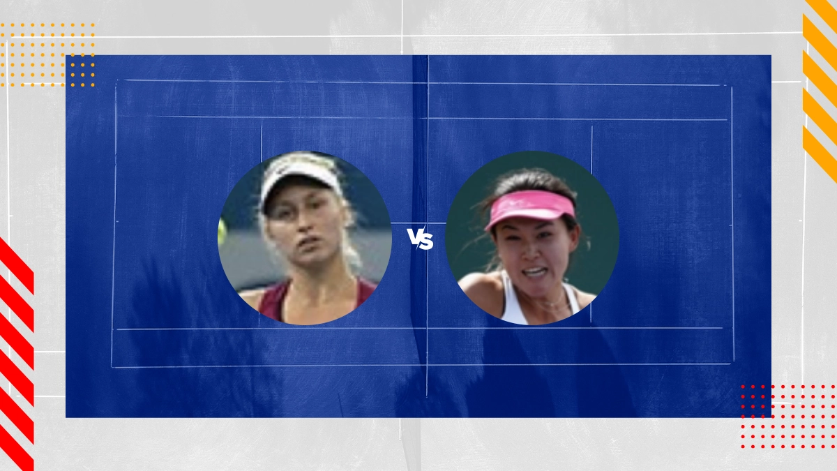 Daria Gavrilova vs Lin Zhu Prediction