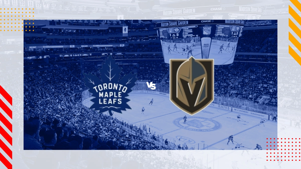 Toronto Maple Leafs vs Vegas Golden Knights Prediction