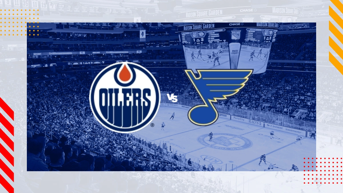 Edmonton Oilers vs St. Louis Blues Prediction