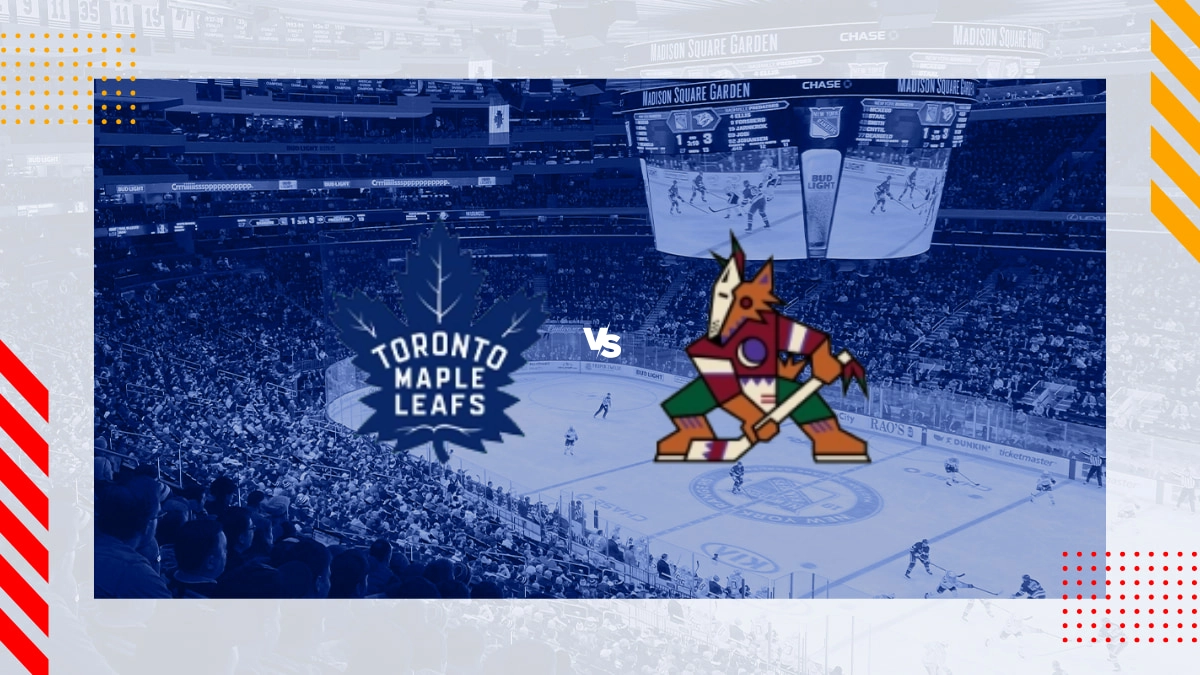 Pronóstico Toronto Maple Leafs vs Arizona Coyotes