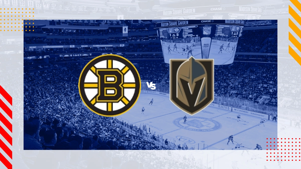 Pronóstico Boston Bruins vs Vegas Golden Knights