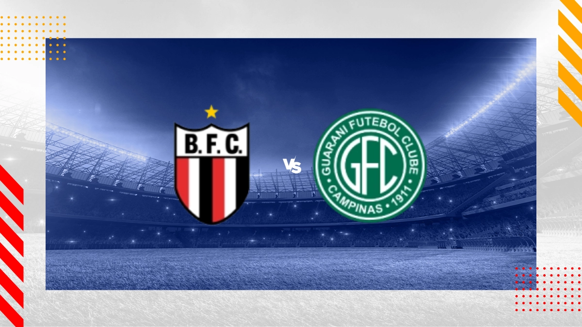 Palpite Botafogo-SP vs Guarani FC SP