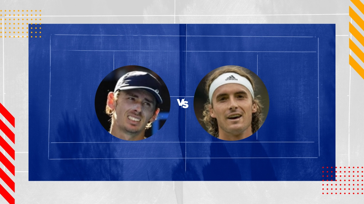 Pronóstico Alex De Minaur vs Stefanos Tsitsipas