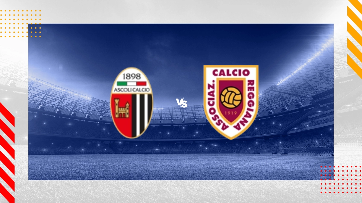 Pronostico Ascoli Calcio 1898 FC vs AC Reggiana 1919