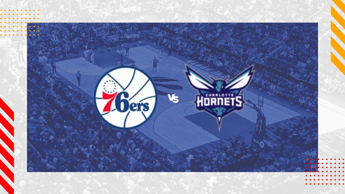 Pronóstico Philadelphia 76ers vs Charlotte Hornets