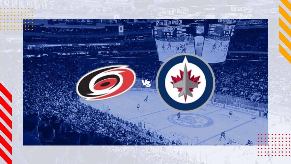 Pronóstico Carolina Hurricanes vs Winnipeg Jets