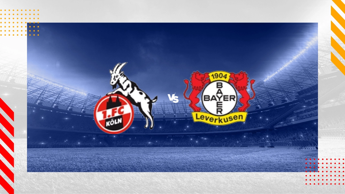 Pronóstico 1. FC Colonia vs Bayer Leverkusen