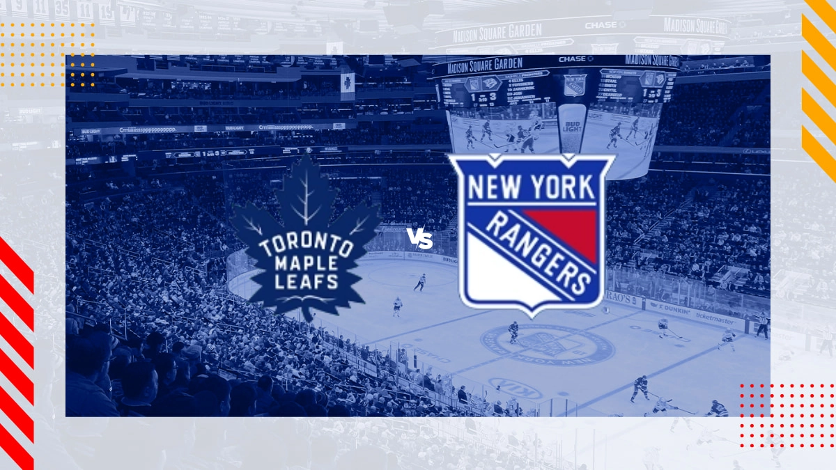 Toronto Maple Leafs vs New York Rangers Prediction