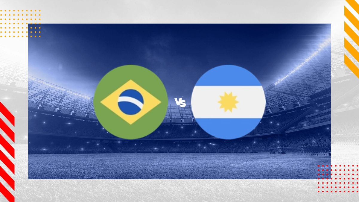 Palpite Brasil M vs Argentina M