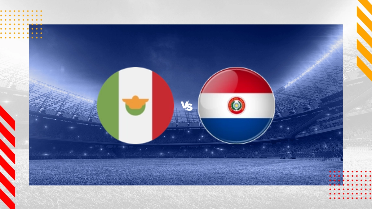 Palpite México vs Paraguai