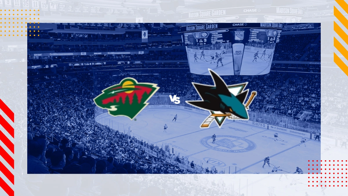 Minnesota Wild vs San Jose Sharks Prediction