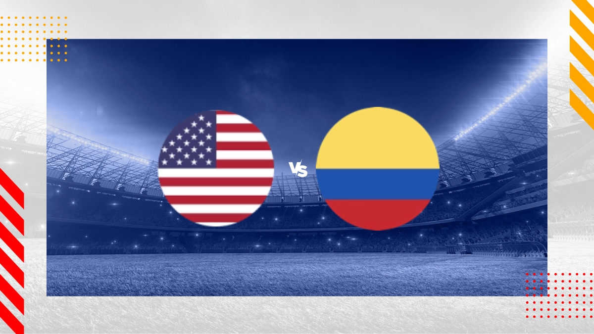 Palpite EUA M vs Colômbia M