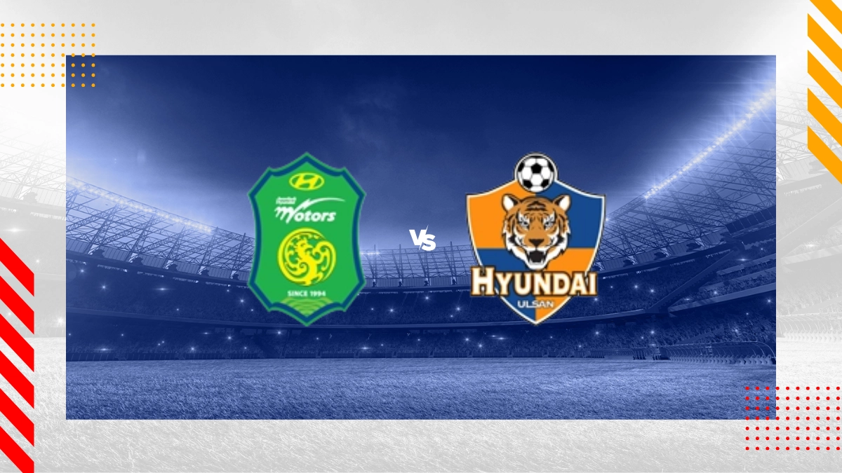 Pronóstico Jeonbuk Hyundai Motors vs Ulsan Hyundai