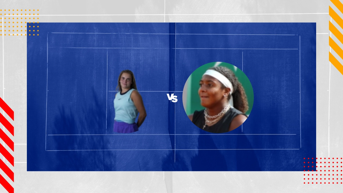 Palpite Sara Bejlek vs Hailey Baptiste