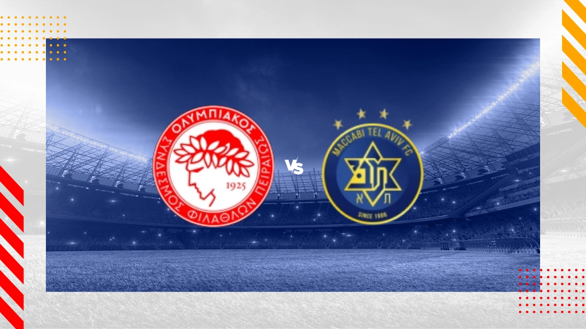 Pronostico Olympiacos vs Maccabi Tel Aviv FC