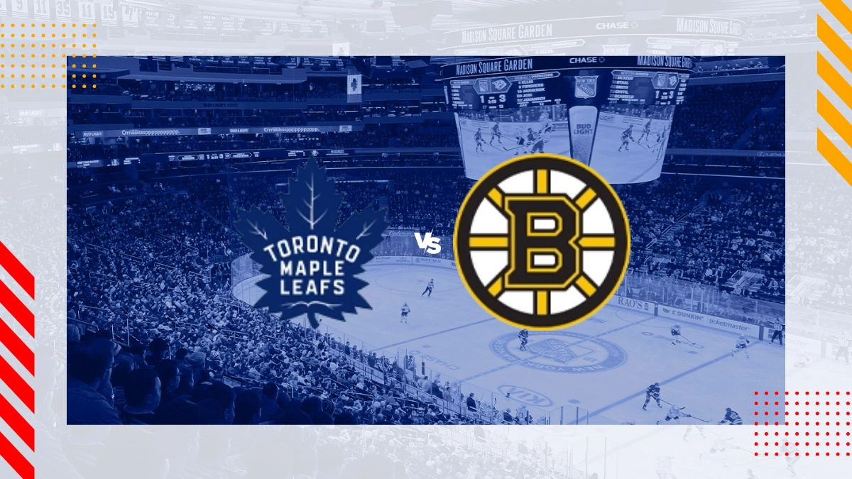 Toronto Maple Leafs vs Boston Bruins Prediction