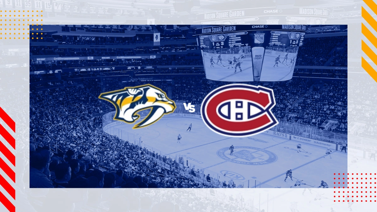 Nashville Predators vs Montreal Canadiens Prediction