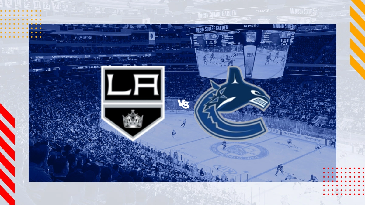 Los Angeles Kings vs Vancouver Canucks Prediction